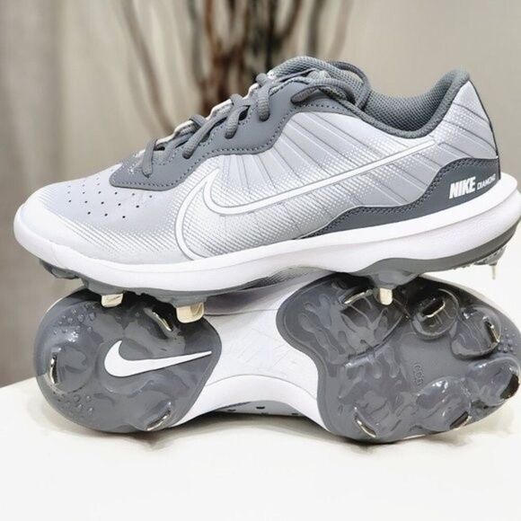 NEW! Men\'s Nike Alpha Huarache Varsity 4 Low Baseball Cleats / Size 7 main image 8